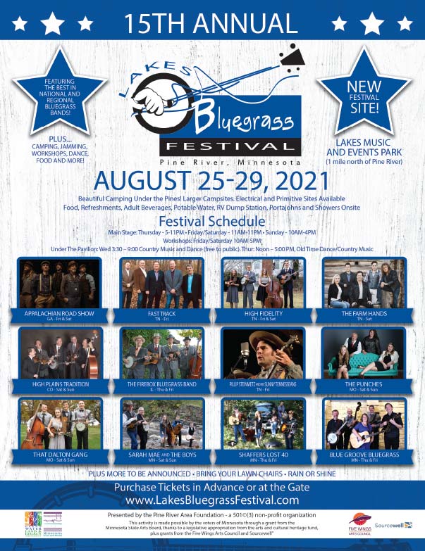 Lakes Bluegrass Festival We-Prints Plus Newspaper Insert