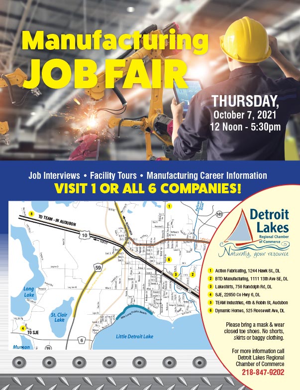 Detroit Lakes Job Fair We-Prints Plus Newspaper Insert