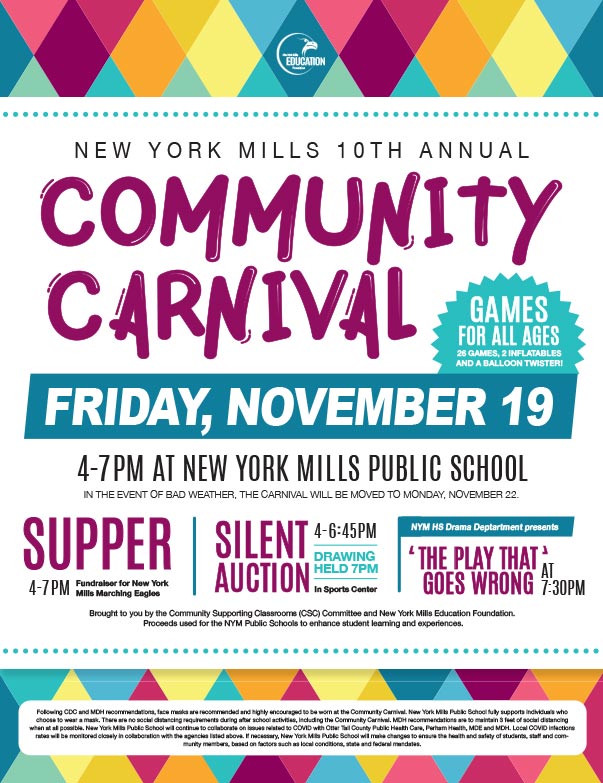 New York Mills Community Carnival We-Prints Plus Newspaper Insert
