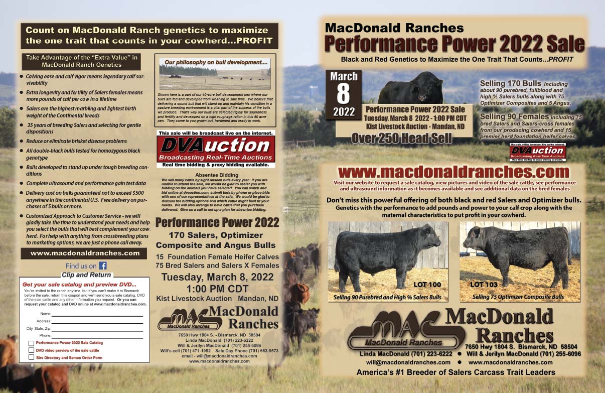 MacDonald Ranch We-Prints Plus Newspaper Insert