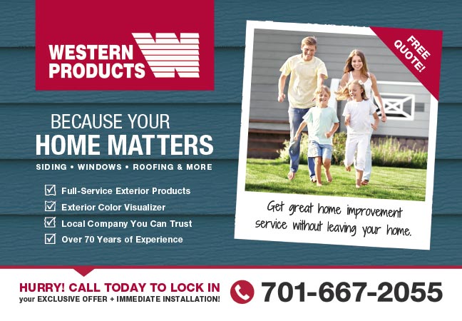 Western Products Any Door Direct Mail Piece