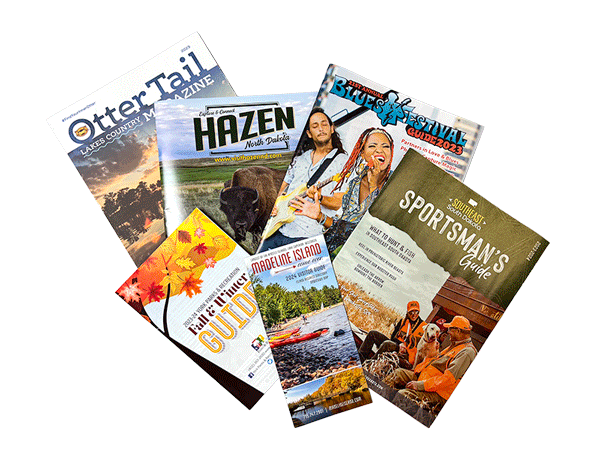 visitor guides printed by Forum Communications Printing