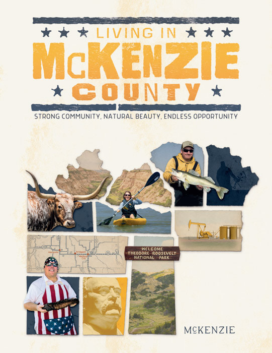 McKenzie County, magazine testimonial